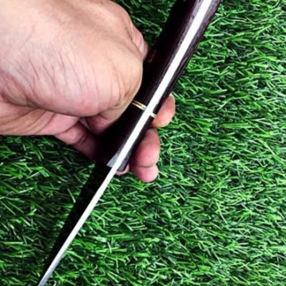 Carbon Steel Fixed Blade Knife - Picture 5 of 6